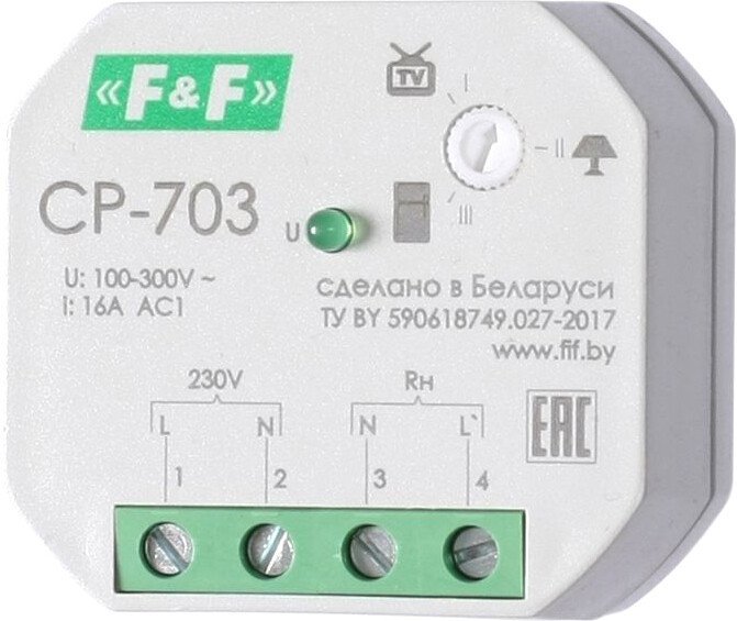 

Реле напряжения Евроавтоматика F&F CP-703 EA04.009.011