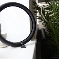 Оплетка на руль AVS GL-165M-B