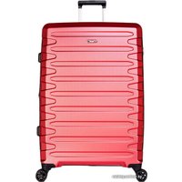 Чемодан-спиннер Verage Crust 17106-3+ 79 см (красный кардинал)