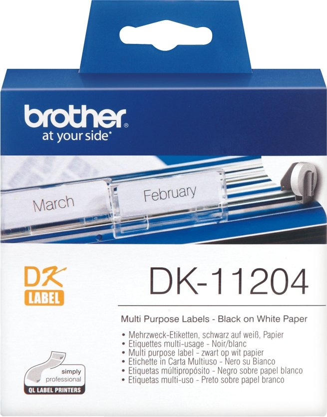 

Самоклеящаяся термобумага Brother DK-11204
