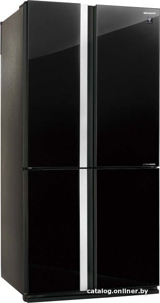 

Четырёхдверный холодильник Sharp SJGX98PBK