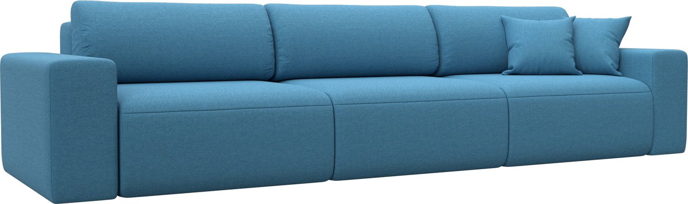 

Диван Лига диванов Лига-036 НПБ Классик Лонг 124729 (рогожка амур голубой)