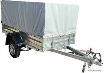 Одноосный прицеп AvtoS A25M1B тент 400