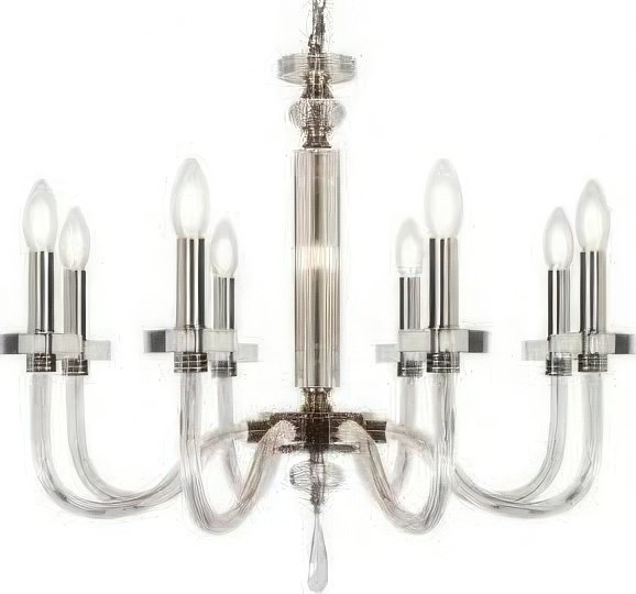 

Подвесная люстра iLamp Vibe P9474-8 Nickel