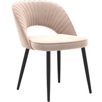 Стул Памир Новара F06 (светло-бежевый/черная опора)