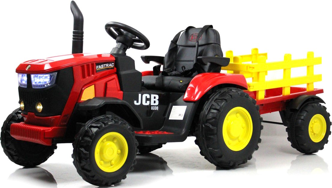 

Электротрактор RiverToys O555OO (красный)