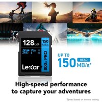 Карта памяти Lexar High-Performance 800x Pro SDXC LSD0800P128G-BNNNG 128GB