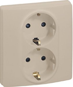 

Розетка Legrand Etika 6 723 23 (слоновая кость)