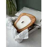 Ароматическая свеча Gentle Art в дереве Миндаль и цветы вишни (деревянный фитиль)