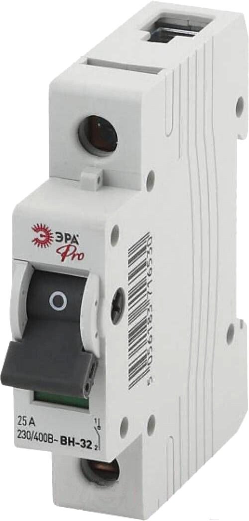 

Выключатель нагрузки ЭРА Pro NO-902-168 ВН-32 1P 25A Б0048883