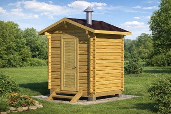 Русская баня Woods Мини 2 метра