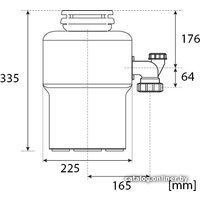 Измельчитель пищевых отходов Status Premium 400
