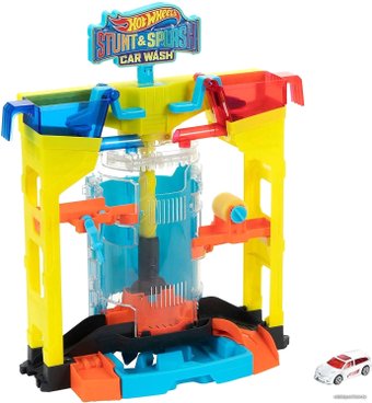 Элемент трека Hot Wheels Мойка Трюки и брызги GRW37