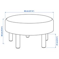 Пуфик Ikea Stockholm 2025 90594756