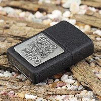 Зажигалка Zippo Classic 363 Black Crackle