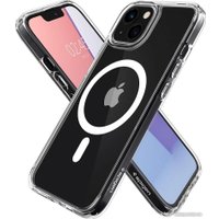 Чехол для телефона Spigen Ultra Hybrid Mag (MagFit) для iPhone 13 ACS03528 (белый)