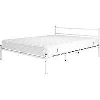 Кровать Князев Мебель Калабрия 1 КЛ1.140.200.Б (белый муар)