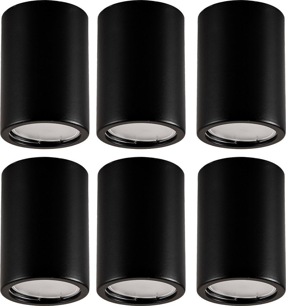 

Припотолочная люстра TruEnergy 2134806 (6шт, черный)