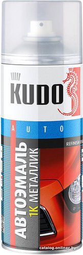 Автомобильная краска Kudo 1K эмаль автомобильная ремонтная металлик KU-41206 (520 мл, талая вода)