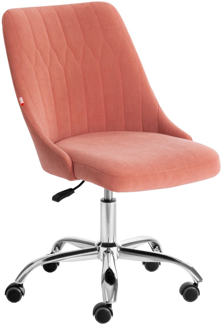 

Офисное кресло TetChair Swan (флок, розовый)