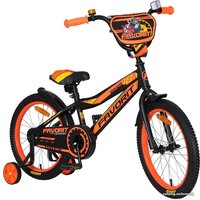Детский велосипед Favorit Biker 18 2020 (черный/оранжевый)