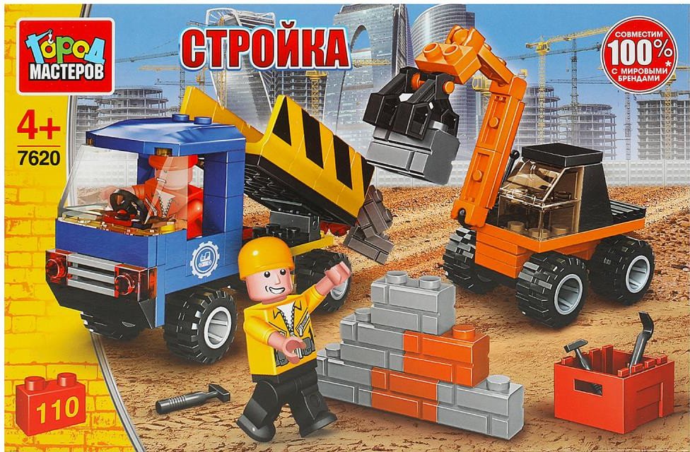 

Конструктор Город мастеров Самосвал 7620-UU
