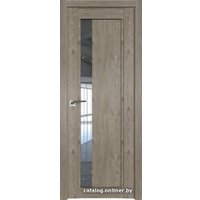 Межкомнатная дверь ProfilDoors 2.71XN R 70x200 (каштан темный/стекло прозрачное)