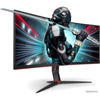 Игровой монитор AOC CU34G2/BK