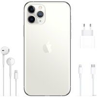 Телефон Apple iPhone 11 Pro Max 256GB Dual SIM (серебристый)