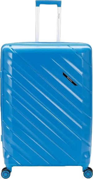 Чемодан-спиннер Torber В Отпуск T1908L (синий)