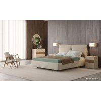 Кровать Шатура Duo/Soho AS7-02.EJ с ПМ (бежевый)