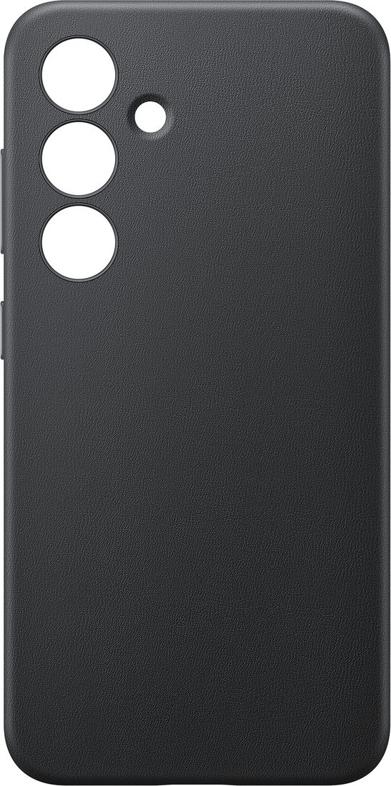 

Чехол для телефона Samsung Vegan Leather Case S24+ (черный)