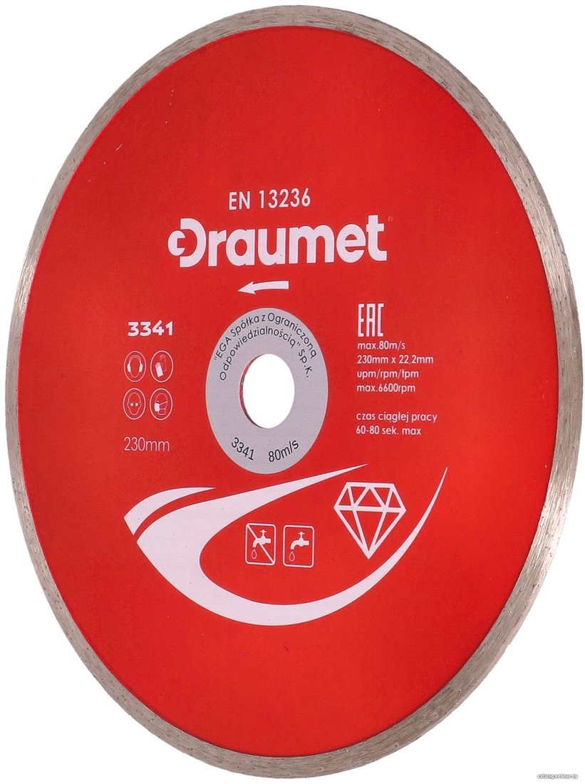 Отрезной диск алмазный  Draumet 3341