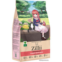 Сухой корм для кошек Zillii Light/Sterilized индейка с уткой 2 кг