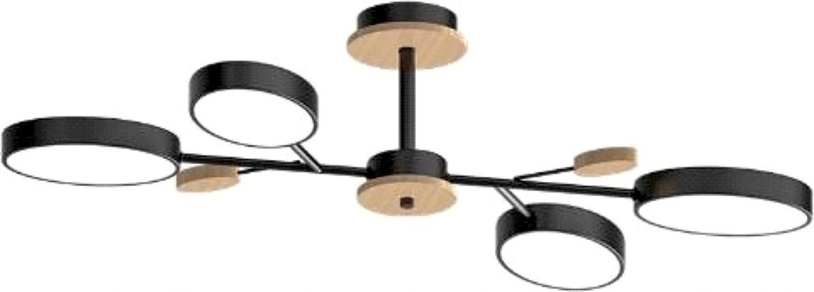 

Люстра средней высоты LED4U L3219-830 BK