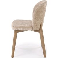 Стул Halmar Basso (бежевый/орех светлый)