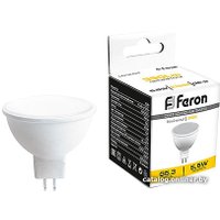 Светодиодная лампочка Feron LB-3024 5.5 Вт 230V G5.3 2700K 41387