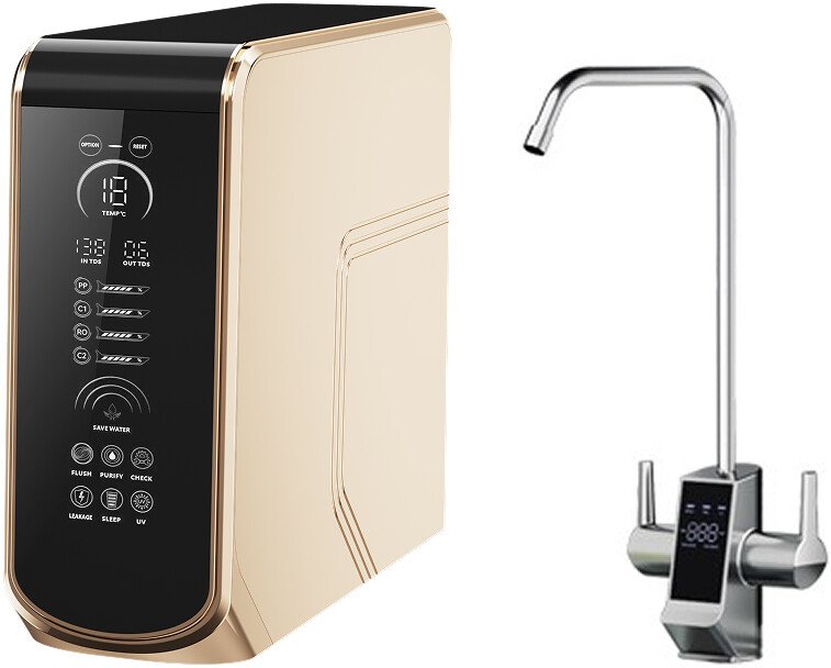 

Система обратного осмоса Terwa Сигма 800G 36766 (золотой)