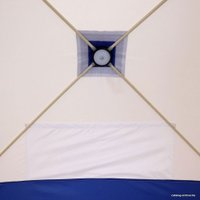 Палатка для зимней рыбалки Следопыт КУБ 3 (белый/синий)