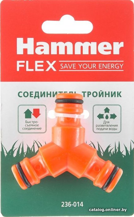 Разветвитель Hammer Соединитель-тройник 236-014