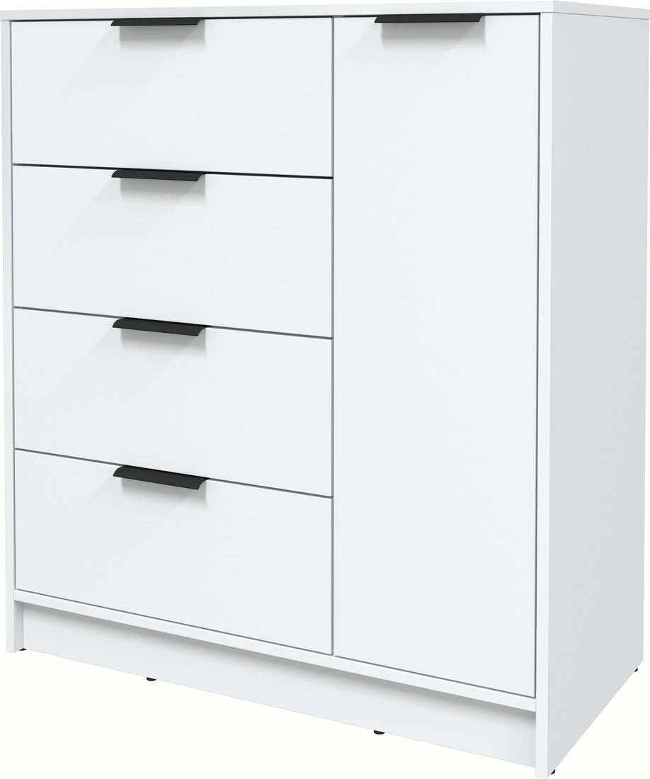 

Тумба Интерлиния Концепт КТ-Т90 (белый платинум/белый платинум)