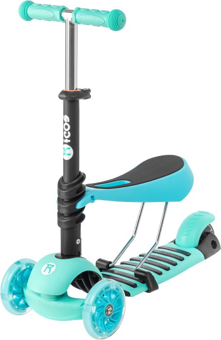 

Трехколесный самокат Ricos Joy KB05 (голубой)