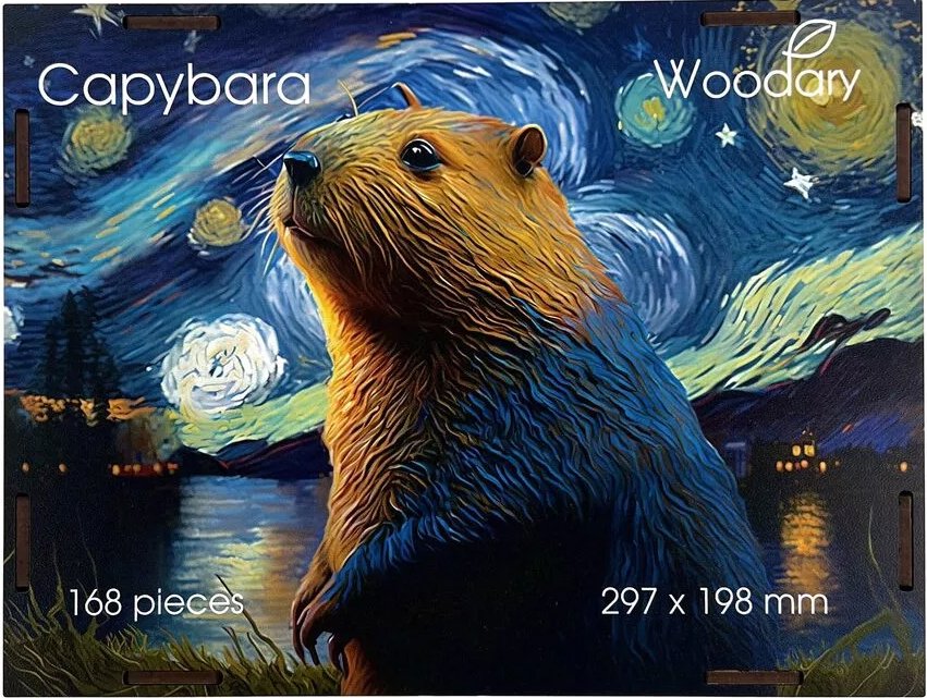 

Пазл Woodary Капибара 3262