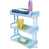  Альтернатива Полка для ванной М299 (голубой)