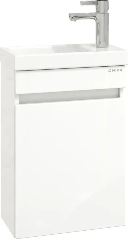 Onika Тумба с умывальником Милтон 40 104007 + Santek Миранда 40 1WH302500