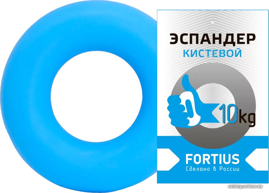 Эспандер Fortius H180701-10LB (10 кг, голубой)