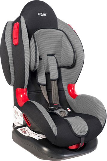 

Детское автокресло Siger Кокон ISOfix (серый)