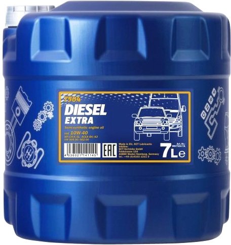 

Моторное масло Mannol DIESEL EXTRA 10W-40 7л