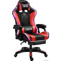 Игровое (геймерское) кресло Jiqiao DG8003 (черный/красный)