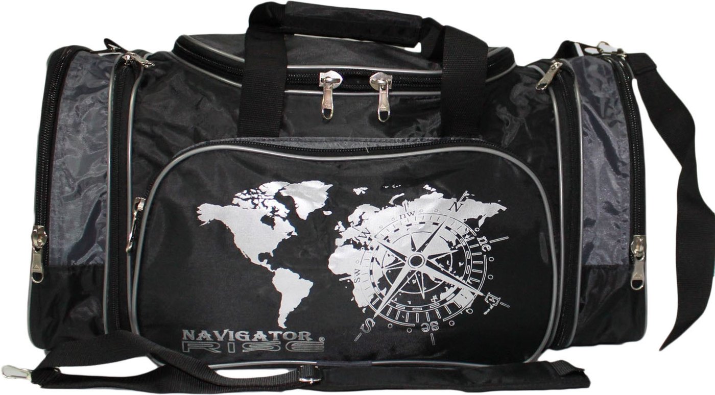 

Дорожная сумка Rise Арт-173 (черный/серый)